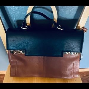 Very Attractive Organizer Bag, Vegan Leather Tote by Merona